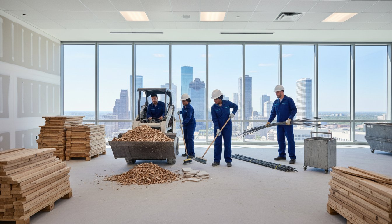 Construction Debris Removal in Houston: Comparing Your Best Options for 2026