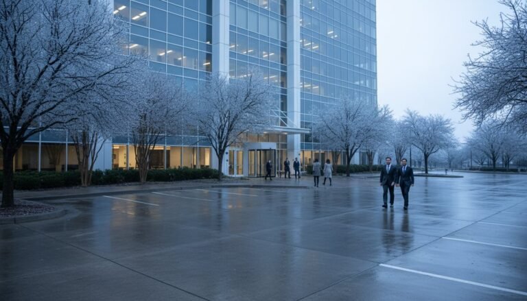 Commercial Snow Removal in Houston: Strategic Ice & Winter Management for 2026