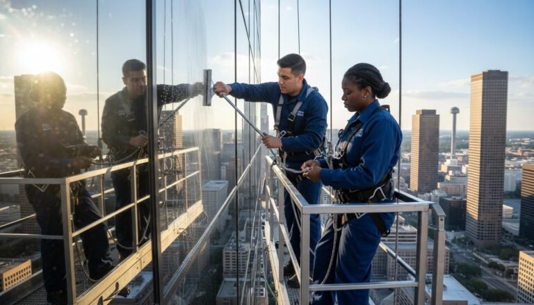 Commercial Window Cleaning in Houston: A Facility Manager’s How-To Guide