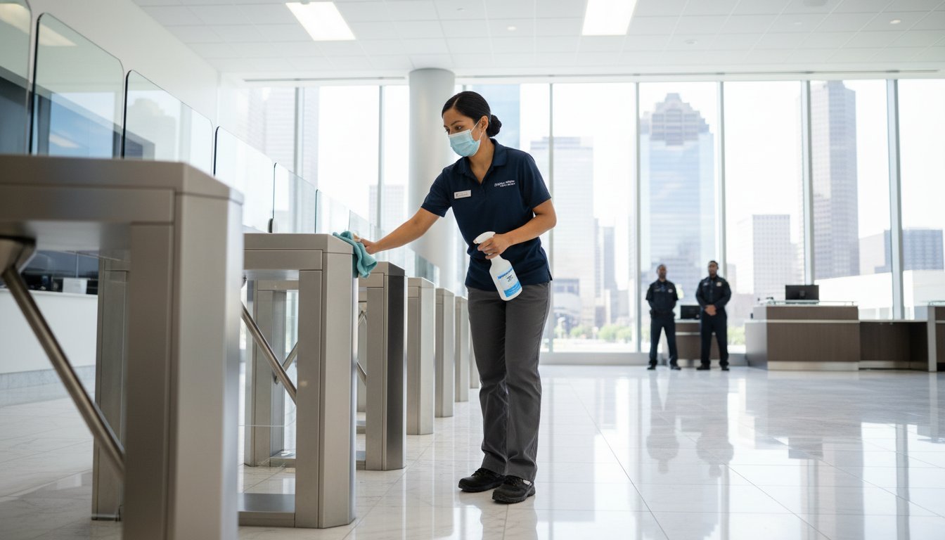 Houston Financial Institution Cleaning Compliance: The 2026 Strategic Guide