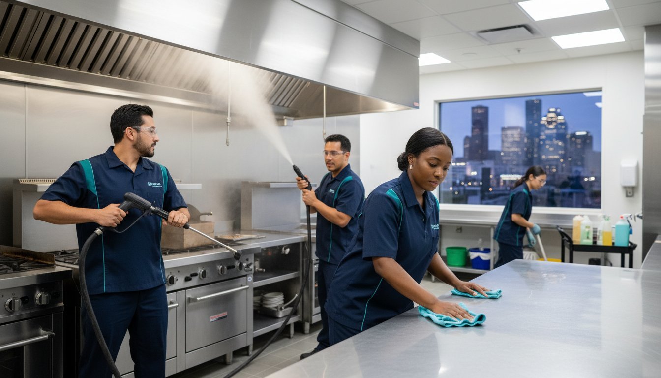 Restaurant Kitchen Deep Cleaning in Houston: The 2026 Facility Manager’s Guide