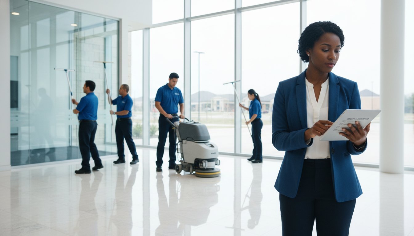Strategic Office Cleaning in Sugar Land, TX: A Facility Manager’s Guide to Vendor Management