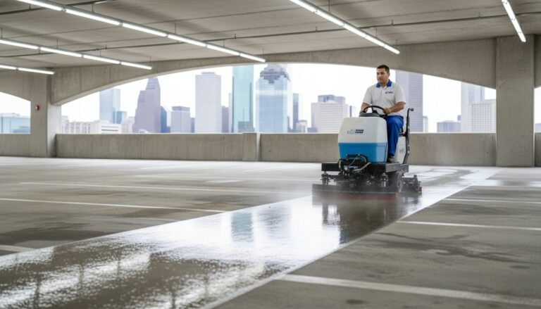 Strategic Parking Garage Cleaning in Houston: The 2026 Facility Manager’s Guide