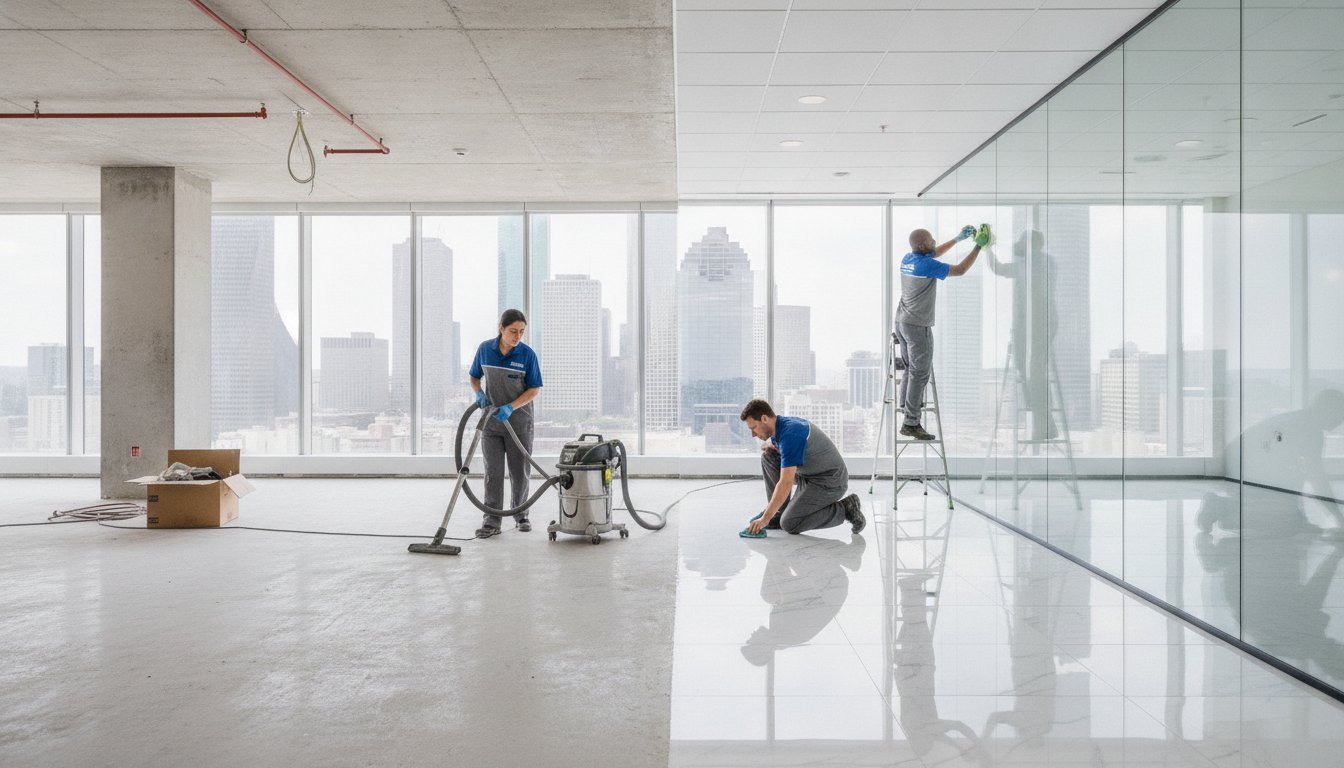 Post-Construction Cleanup Services Near Me: A Strategic 2026 Guide for Houston Facility Managers