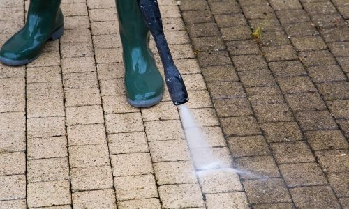power-washing